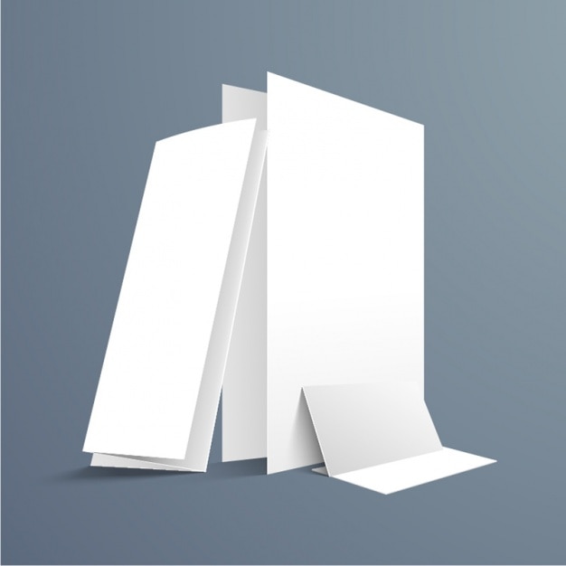 Vector blank stationery presentation