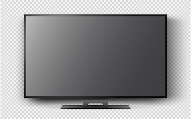空のテレビ画面