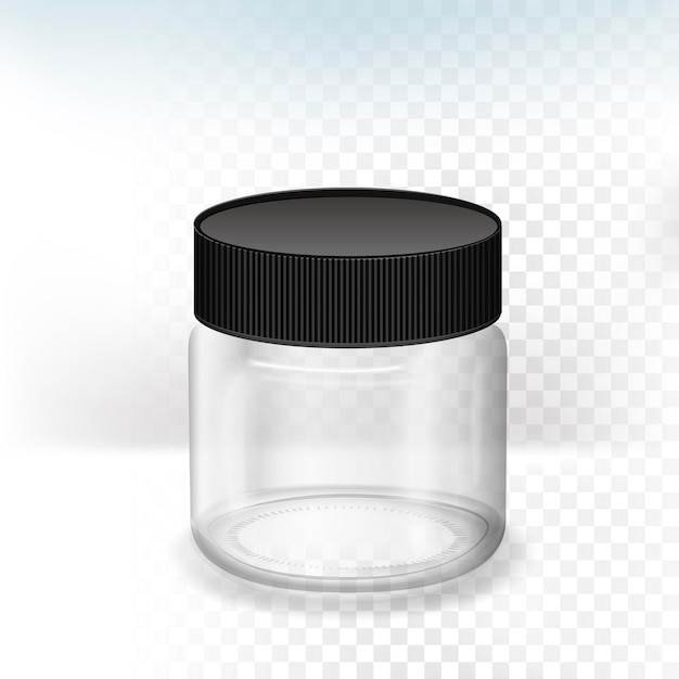 Blank translucent canister