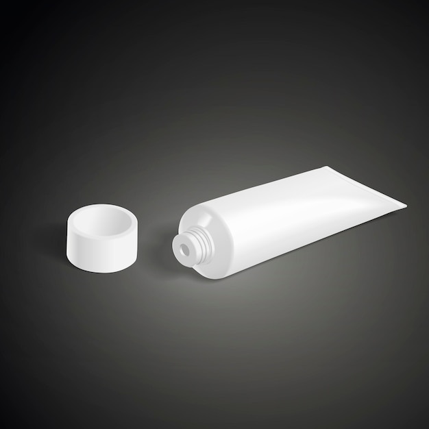 Blank tube with cap