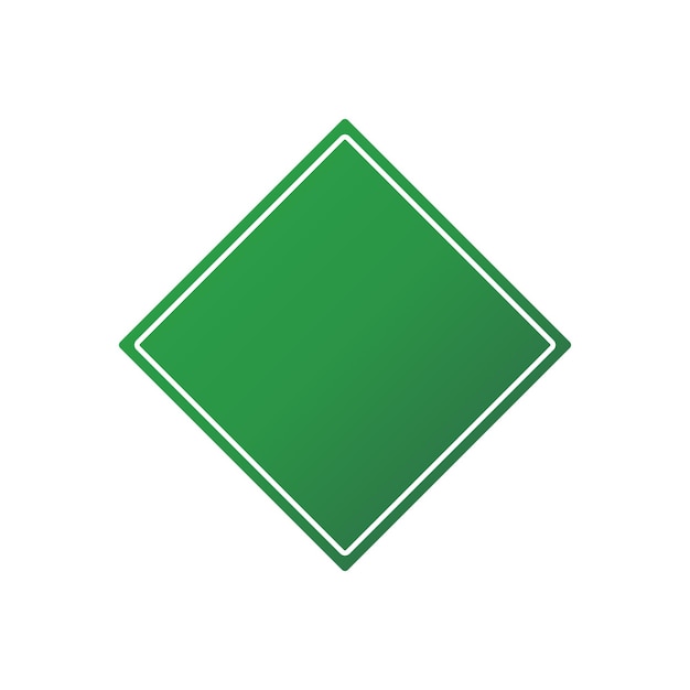 Blank vector voor verkeersborden