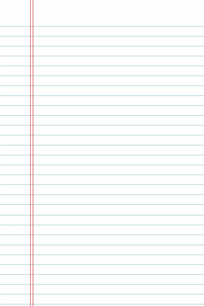 Blank wit notitiepapierontwerp