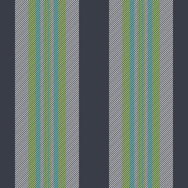 Blanket streep lijnen naadloos 70s vector textuur achtergrond kleurstof textiel patroon stof verticaal in donkere en witte kleuren