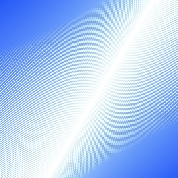 Blauw gestreepte lijnpatroon met gradiënt voor stofstijl