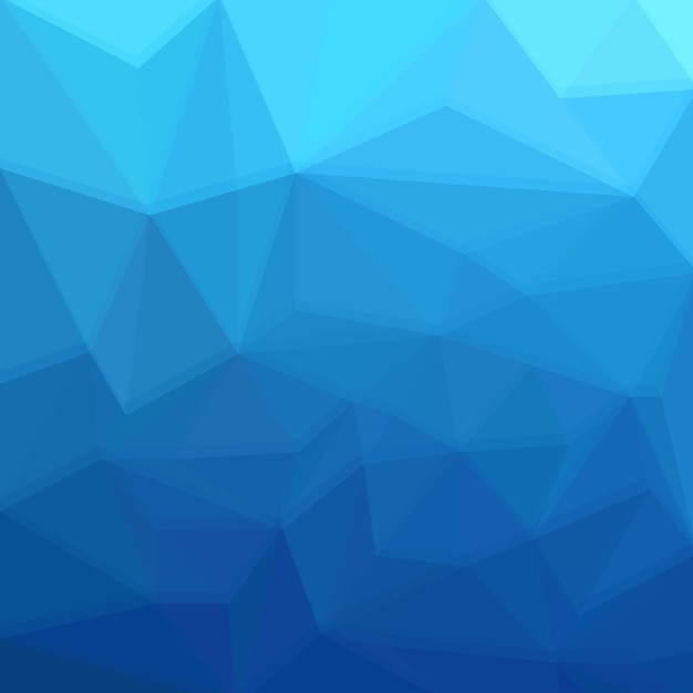 Blauw licht abstracte vector achtergrond met geometrische vormen Veelhoekig ontwerp
