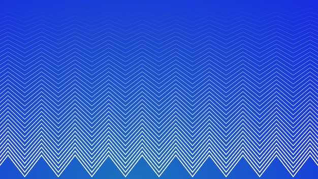 Blauw-wit zigzag patroon abstracte vector achtergrond