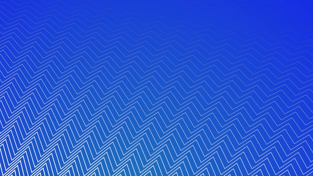 Blauw-wit zigzag patroon abstracte vector achtergrond