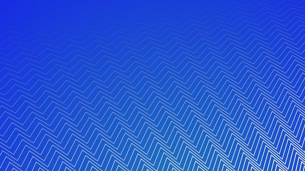 Blauw-wit zigzag patroon abstracte vector achtergrond