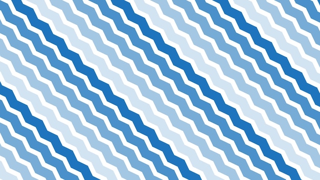 Blauw zigzag naadloos patroon achtergrond behang vector afbeelding voor achtergrond of modeontwerp