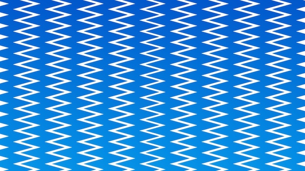 Blauw zigzag naadloos patroon achtergrond behang vector afbeelding voor achtergrond of modeontwerp