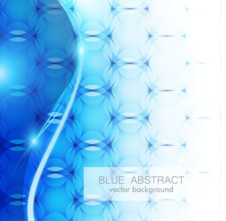 Vector blauwe abstrack achtergrond