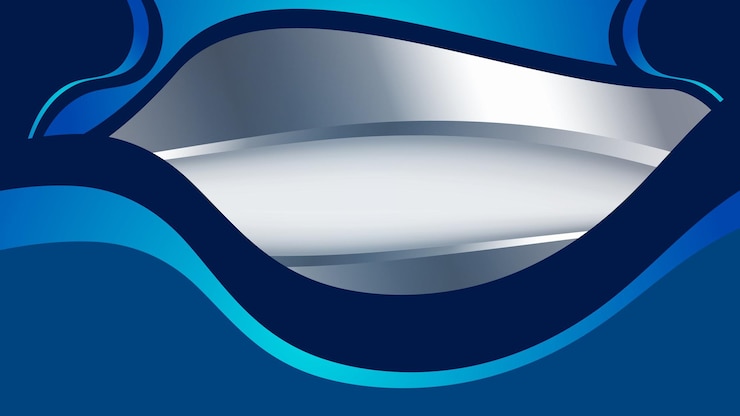 Vector blauwe abstracte achtergrond met ellipsabstract donkere blauwe achtergrond template vector illustratie