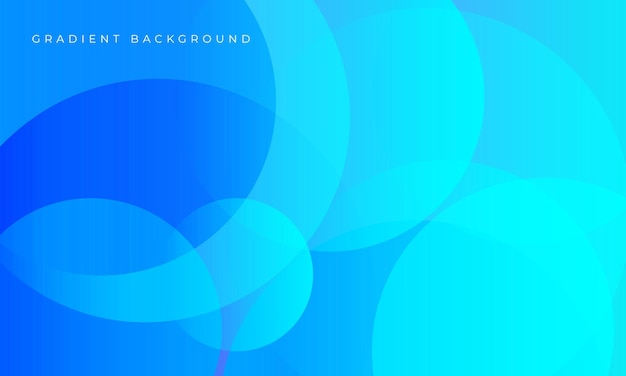 blauwe abstracte achtergrond met kleurovergangbanner