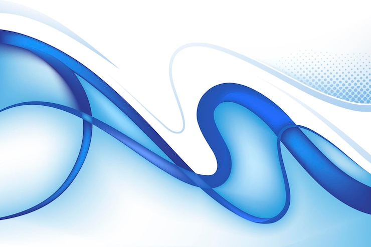 Vector blauwe abstracte achtergrondontwerp sjabloon
