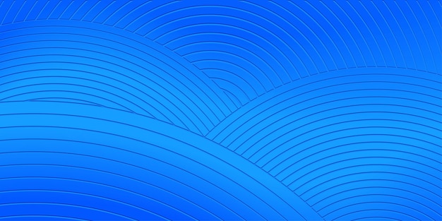blauwe abstracte cirkel achtergrond achtergrond vectorillustratie