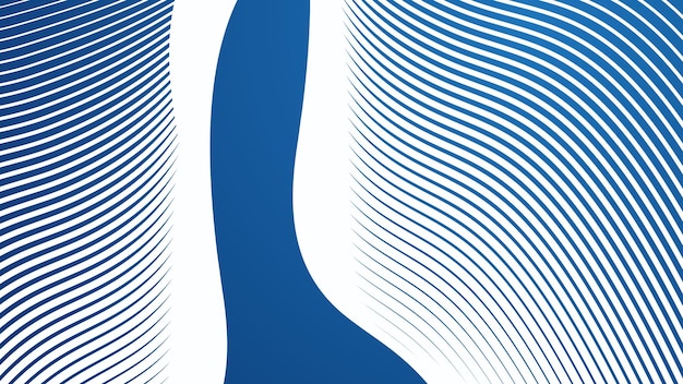 Blauwe abstracte strepen lijn achtergrond vector afbeelding