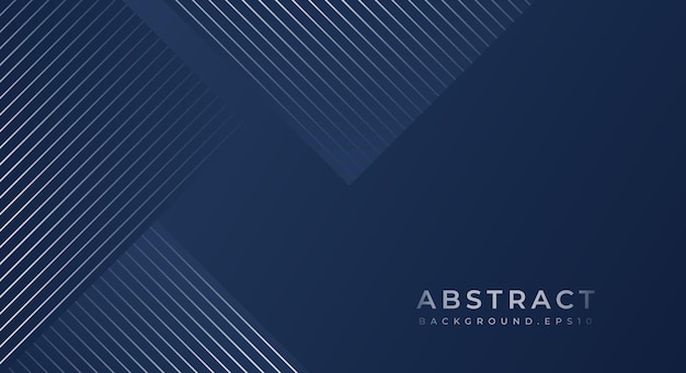 Blauwe en grijze metallic abstracte technische geometrische lineaire achtergrond met kopieerruimte voor tekst of bericht