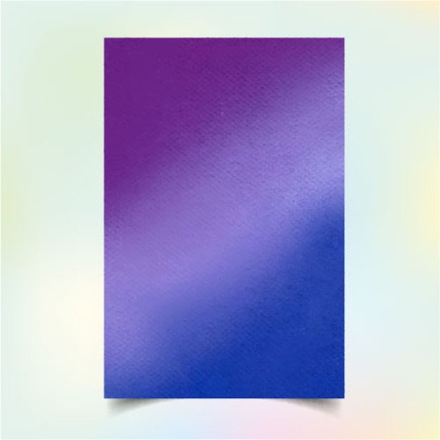 Blauwe en paarse aquarel textuur
