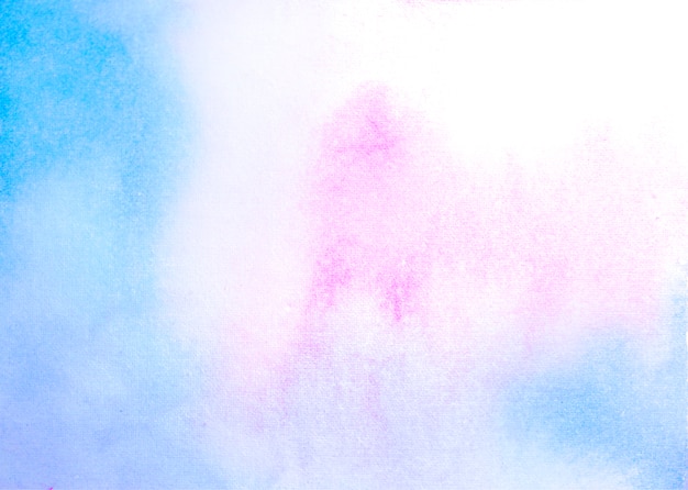 Vector blauwe en roze aquarel textuur abstracte achtergrond