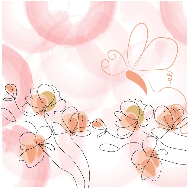 blauwe en roze vector abstracte kaart contourlijnen achtergrond