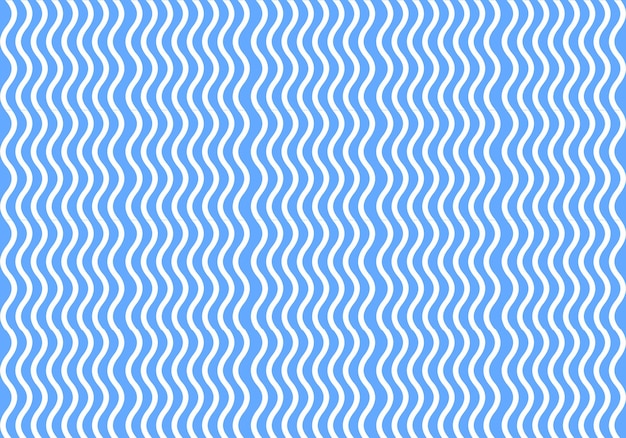 Blauwe en witte golven op een witte achtergrond.