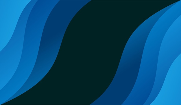 Blauwe Golf kleurovergang ontwerp achtergrond abstract