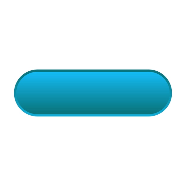 Blauwe lege webknop vector