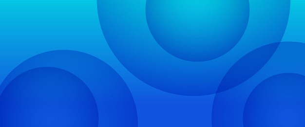 Blauwe moderne en eenvoudige abstracte banner vectorkunst met vormen Voor achtergrondpresentatie achtergrond behang banner brochure web lay-out en cover