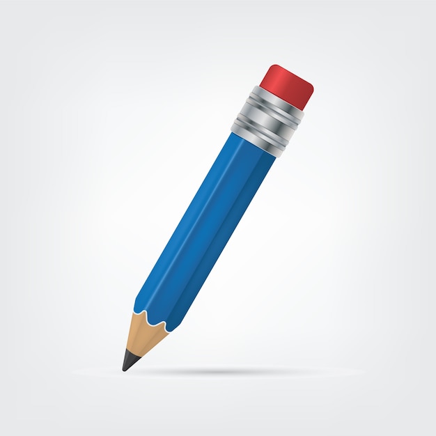 Blauwe pen