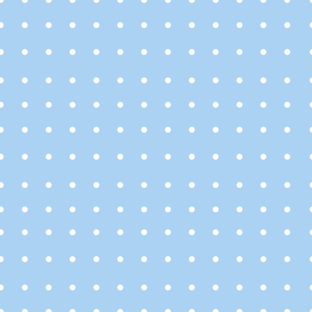 Blauwe Polka polkadot naadloze roze vector Pastel kleuren