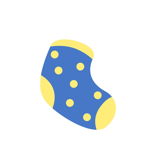 blauwe polkadot sok