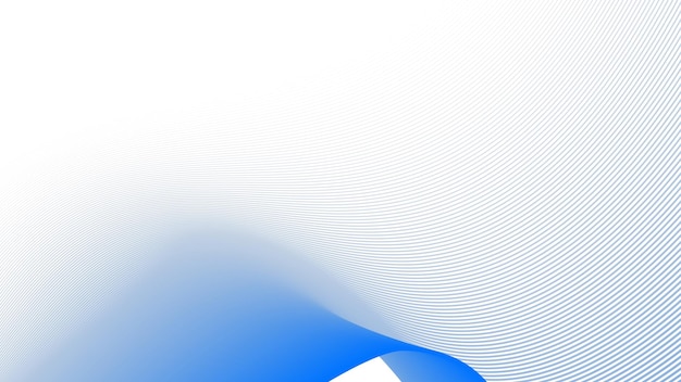 Blauwe strepen lijn golf abstracte achtergrond voor achtergrond of presentatie