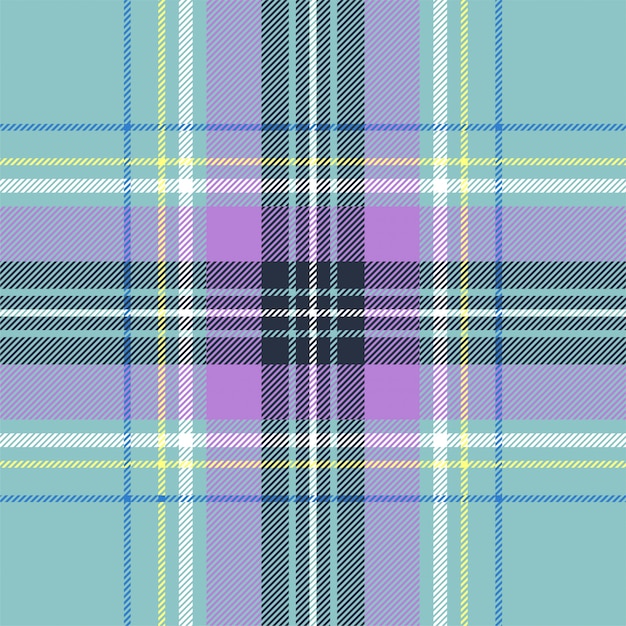 Blauwe tartan geruite baby naadloze kleurenpatroon. vector illustratie plat ontwerp. eps10.