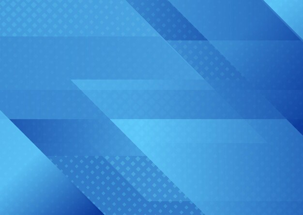Blauwe tech geometrische minimale abstracte achtergrond