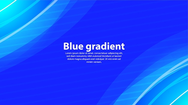 blauwe vector gradiënt diagonale stijl achtergrond