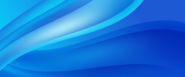 Blauwe vector minimalistische eenvoudige abstracte geometrische banner Grafisch ontwerp element modern stijlconcept voor achtergrond banner flyer kaart behang of brochure