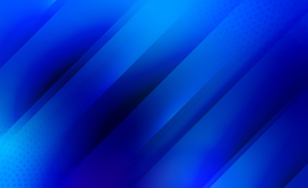 Blauwe vectorgradiënt achtergrond voor prachtige visuele creaties