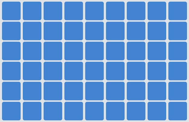 Blauwe wandtegels voor de badkamer keramisch vierkant patroon voor thuis of keukeninterieur