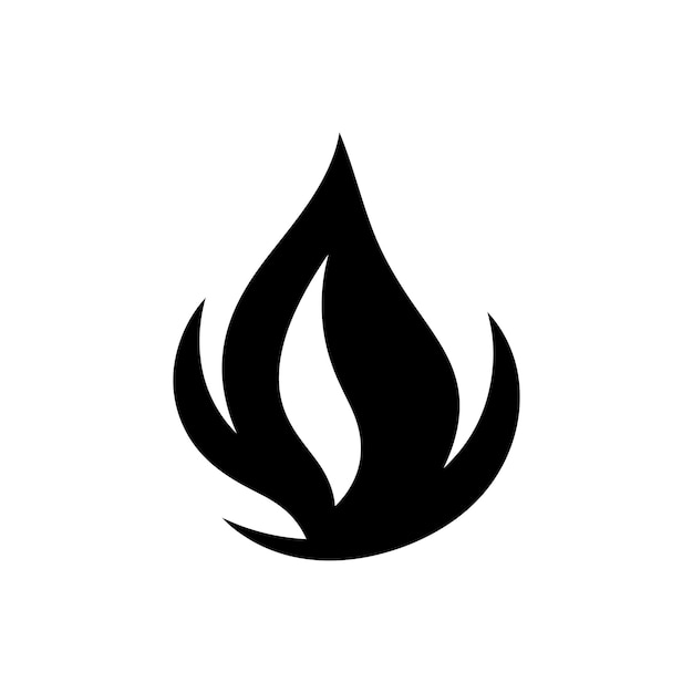 Vector blaze burst flame icon