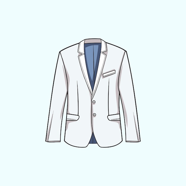 Vector blazer vector illustraties illustratie