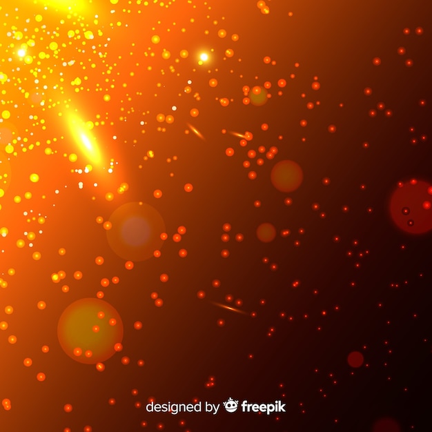 Vector blazing background