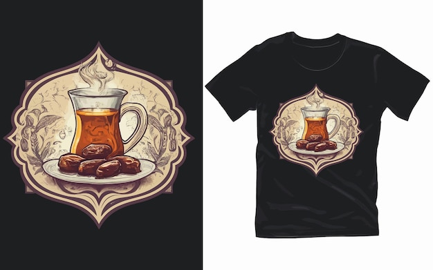 A Blend of Art and Tradition Crafting Unique Islamic Ramadan T Shirt Design