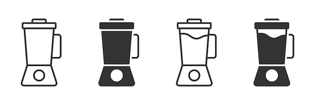 Blender icon Simple design Vector illustration