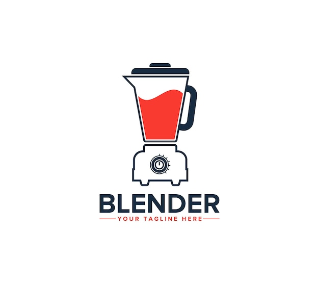 Blender logo design on white background Vector illustration