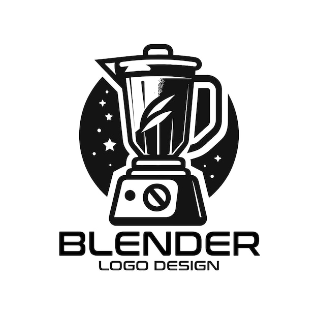 Vector blender vector logo design