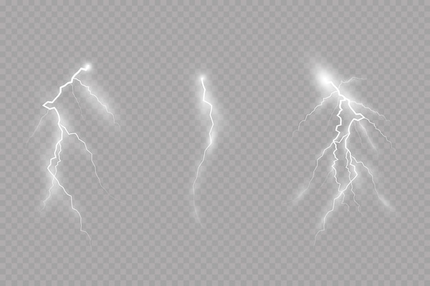 Bliksemeffect onweer lichteffect Elektriciteit