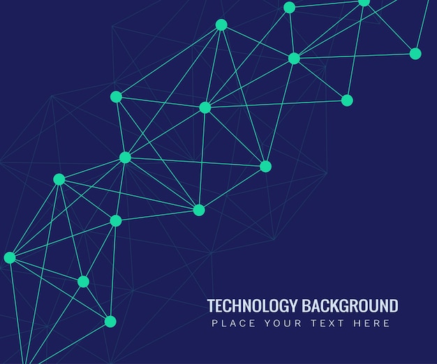 ブロック チェーン グローバル ネットワーク技術コンセプト ネットワーク ノード神経叢暗い青色の背景
