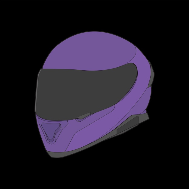 Block Color Helmet Vector Illustration Helmet Concept helmet vector Vector art