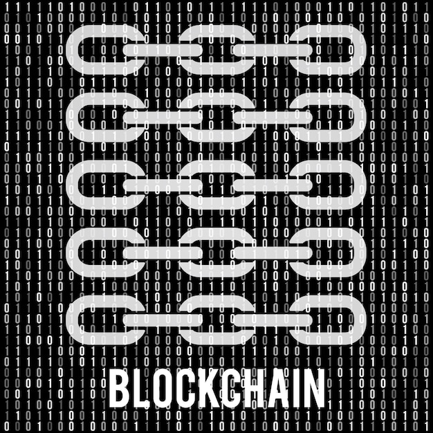 Blockchain Binary Computer Code