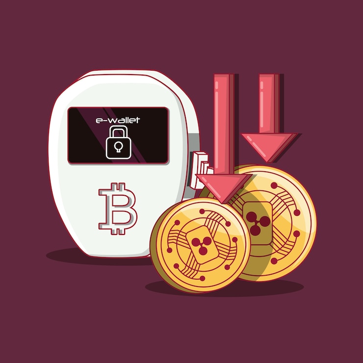 Vector blockchain and cryptocoins 
